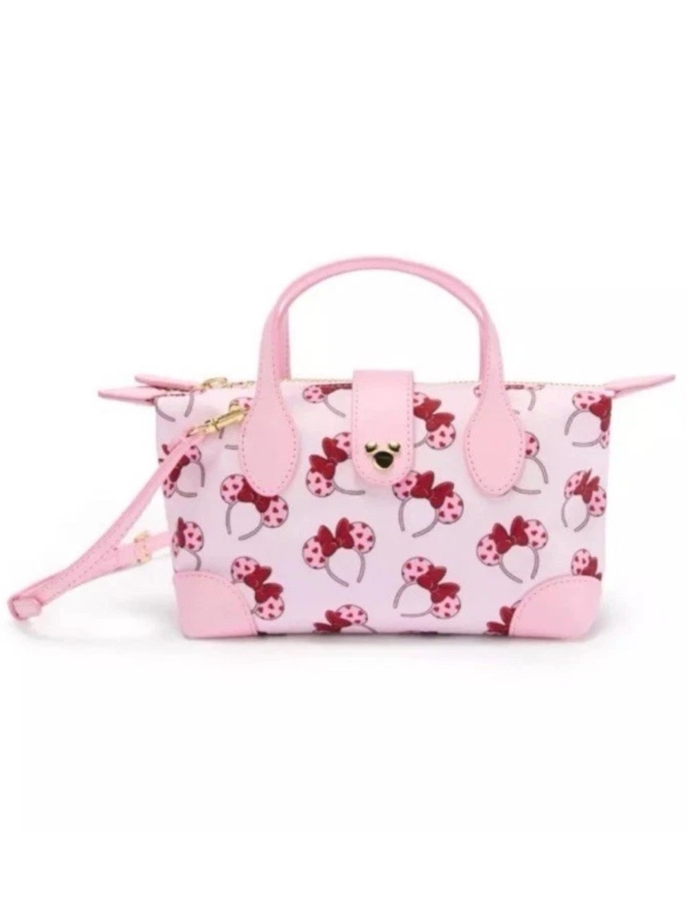 Stoney Clover Lane Disney Minnie Hearts Headband Crossbody - NWT
